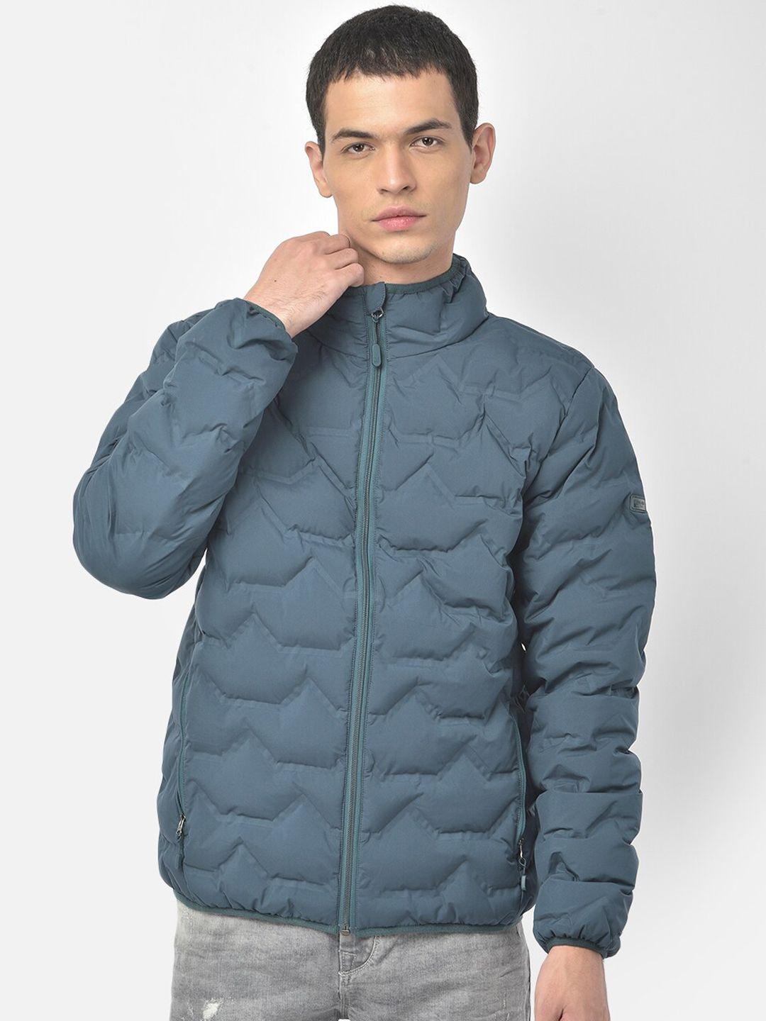 woodland men blue open front jacket