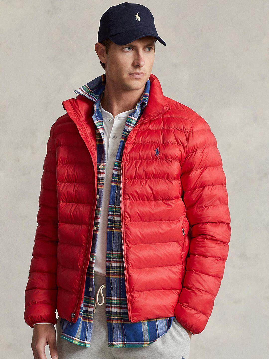 polo ralph lauren men solid puffer jacket