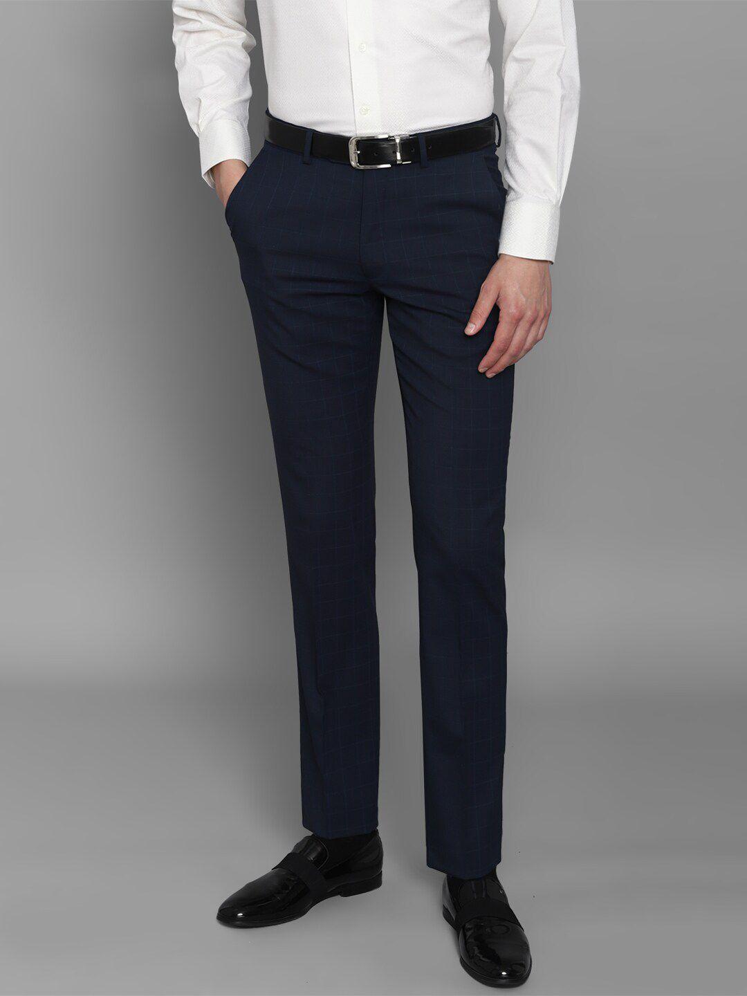 luxure by louis philippe men slim fit trouser