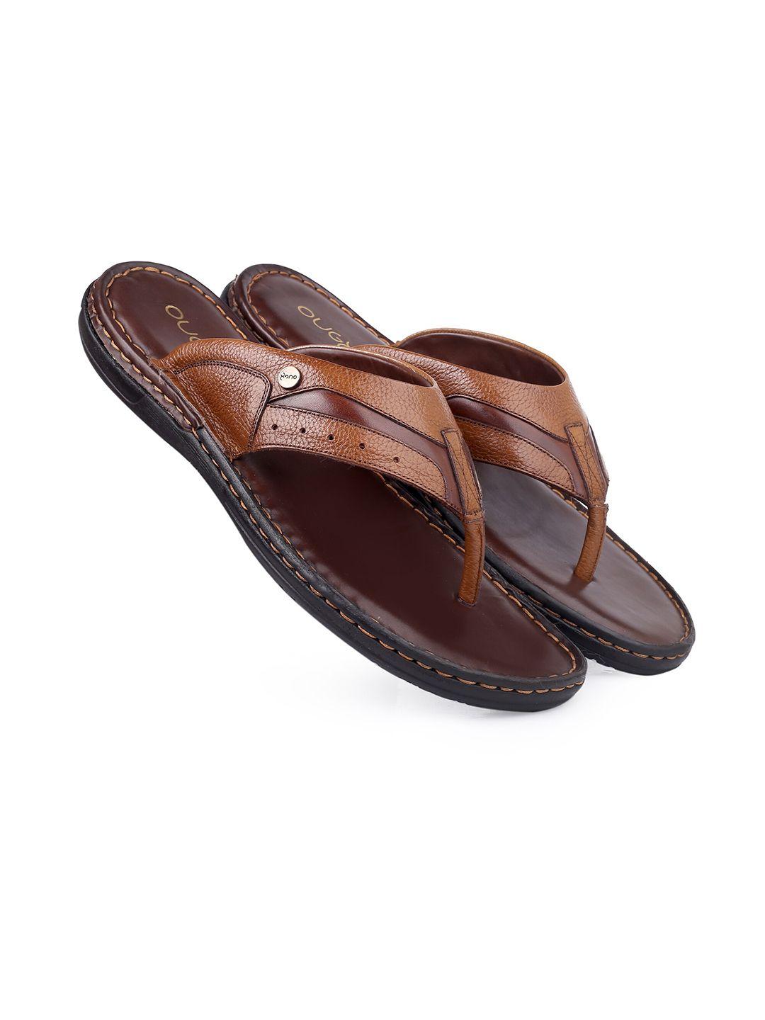 one8 select by virat kohli men leather slippers