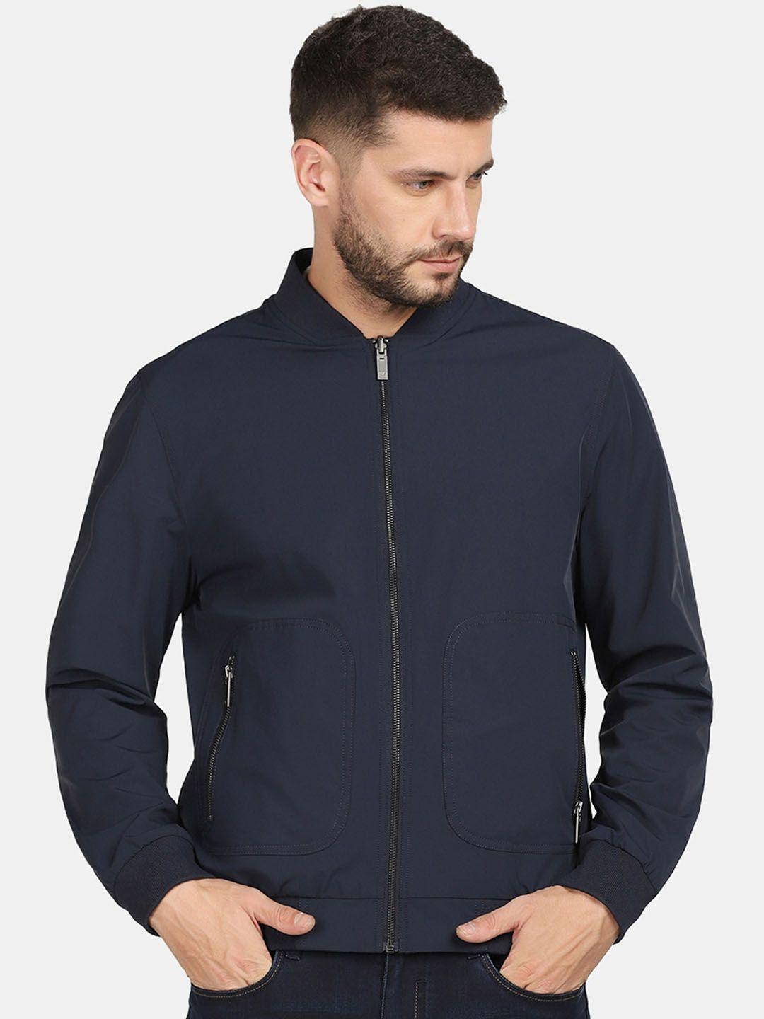 blackberrys men solid sporty jacket