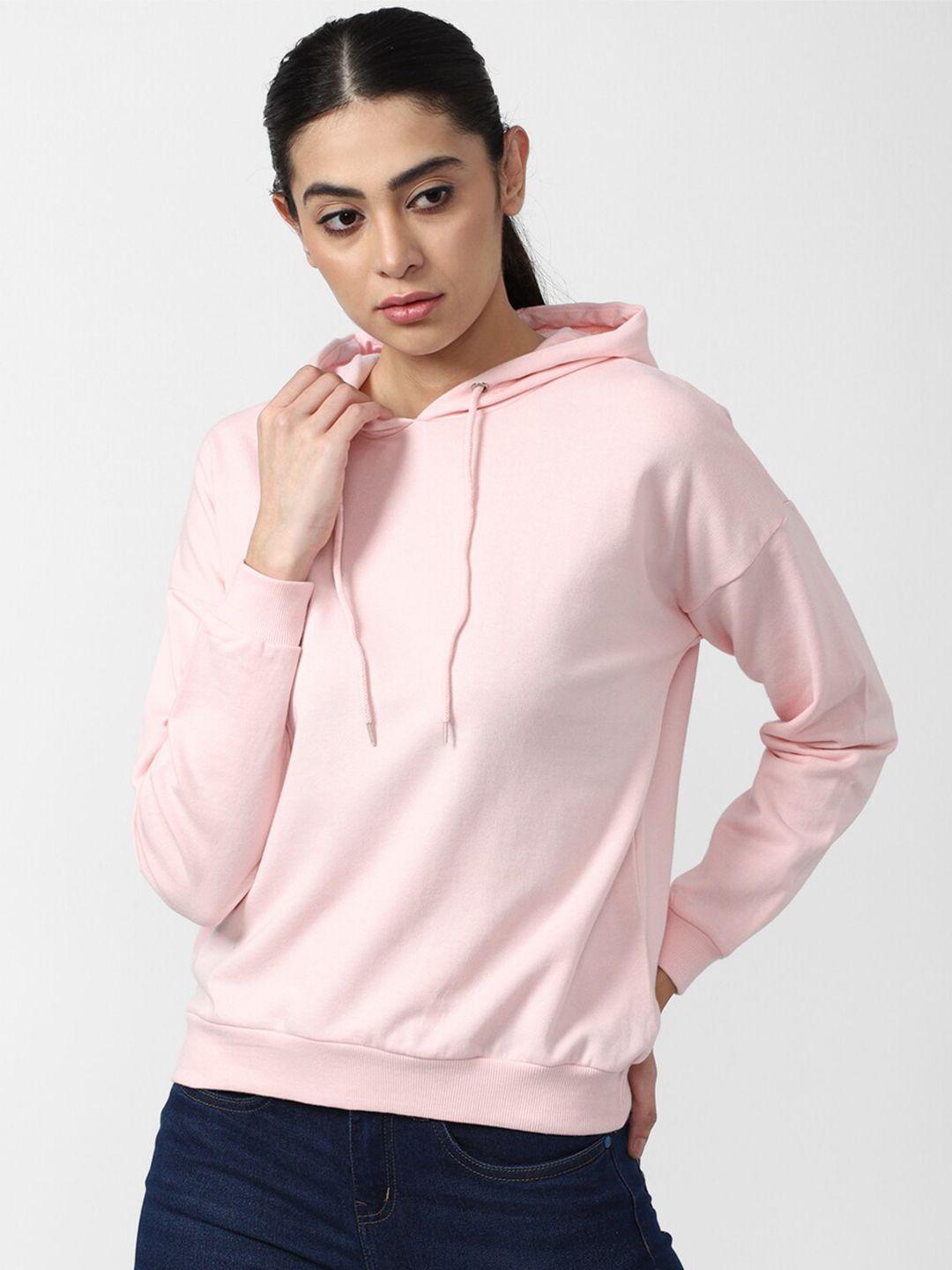 van heusen woman women pink hooded sweatshirt