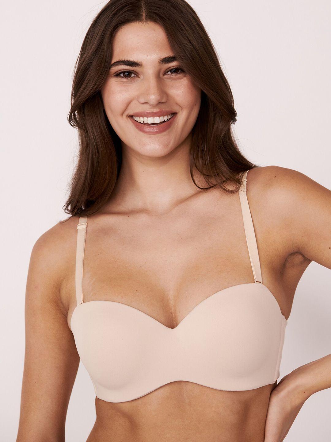 la vie en rose lightly padded bandeau bra 618-112-0-00-20001