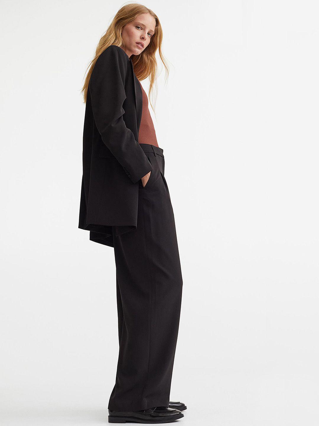 h&m woman wide trousers