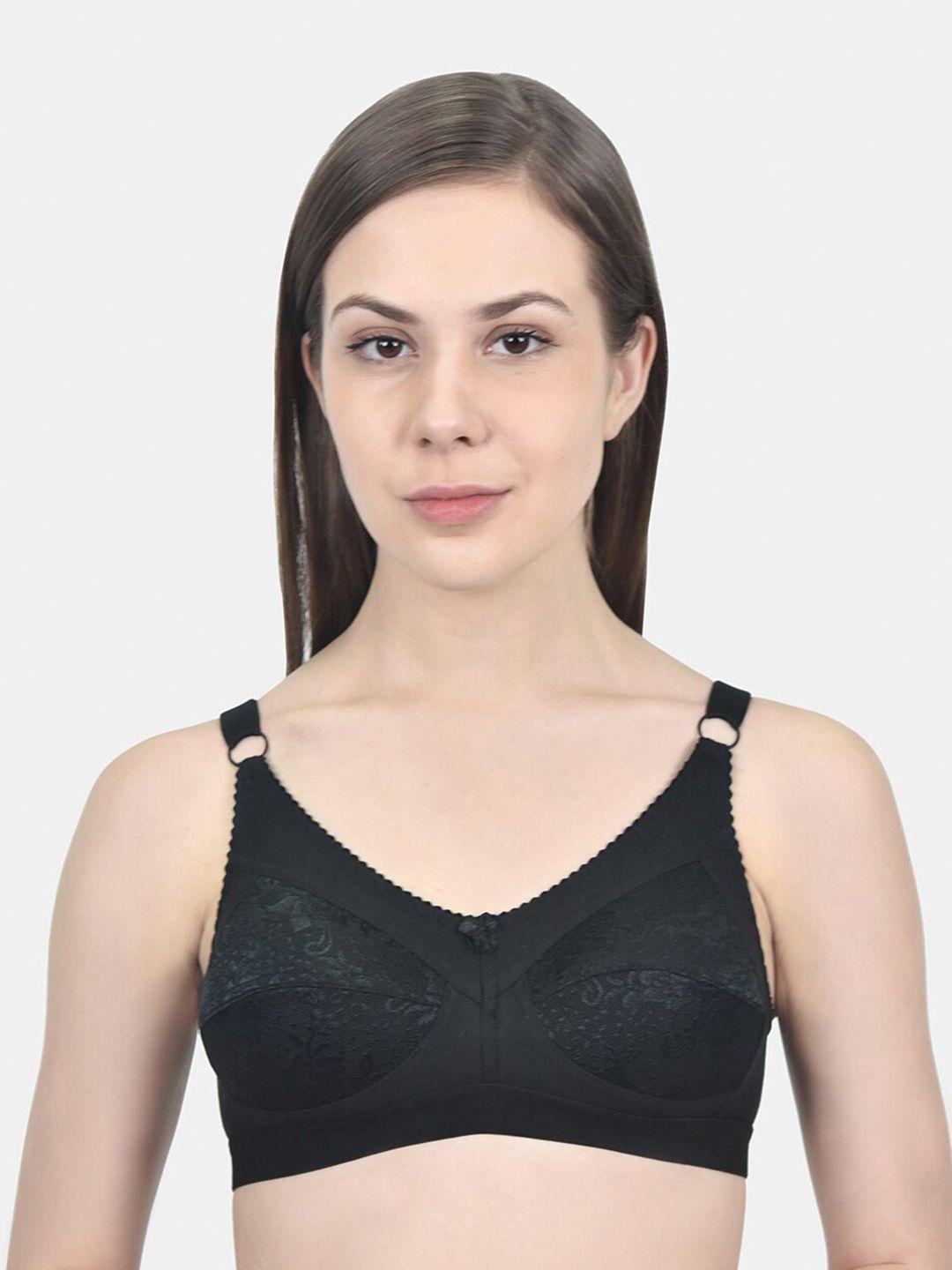 innocence black non padded non wired full coverage bra  bbaplin90167_28b_0