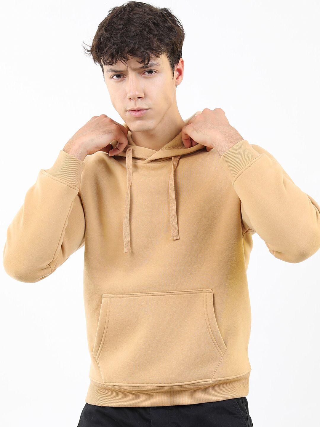 ketch men beige hooded sweatshirt