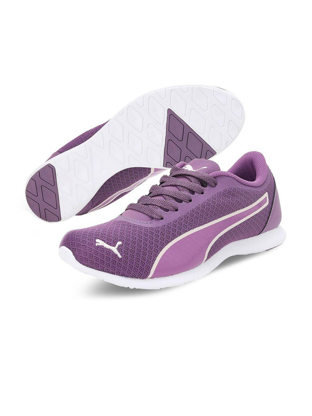 puma women purple vega sweet ballet casual shoes