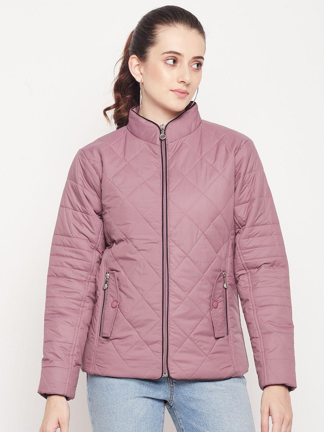 adobe women lavender lightweight quilted jacket