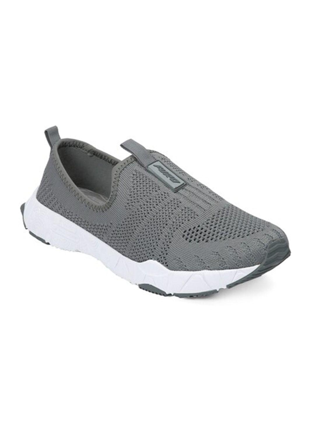 furo by red chief women grey mesh walking non-marking shoes