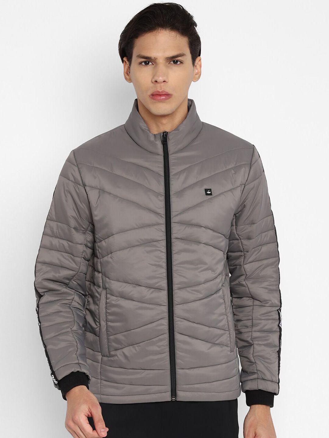 furo by red chief men grey lightweight padded jacket