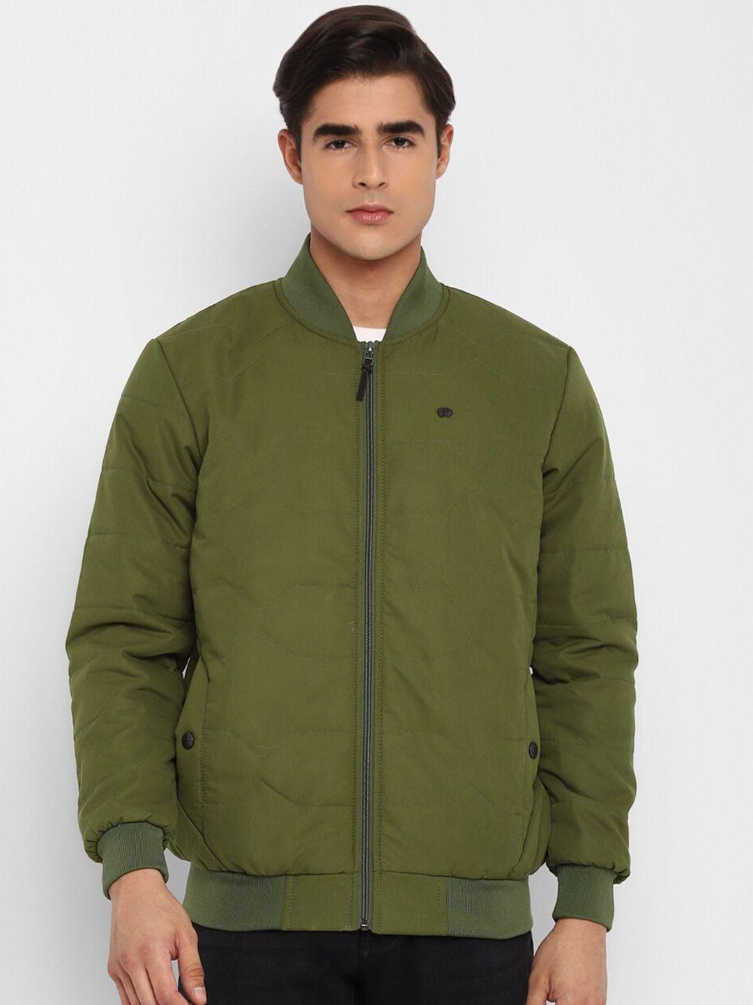 red chief men olive green lightweight bomber jacket