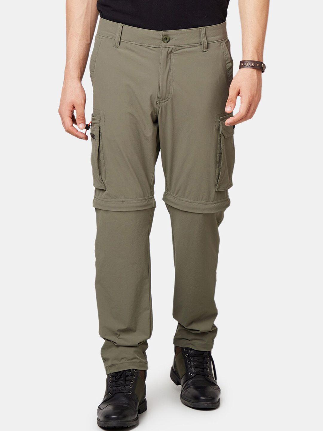 royal enfield men olive green high octane cargos