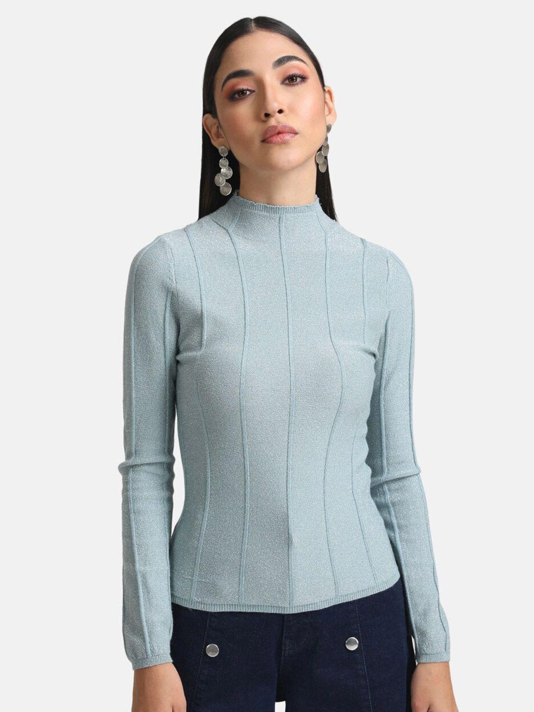 kazo women blue pullover