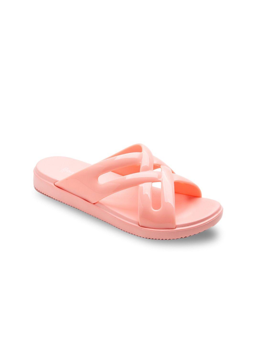 bonkerz women pink croslite sliders