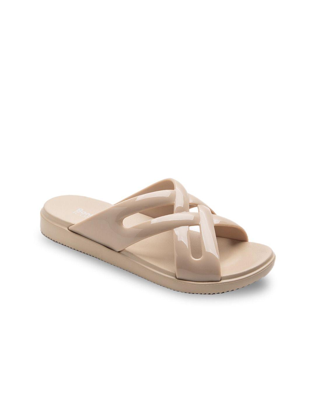 bonkerz women beige croslite sliders