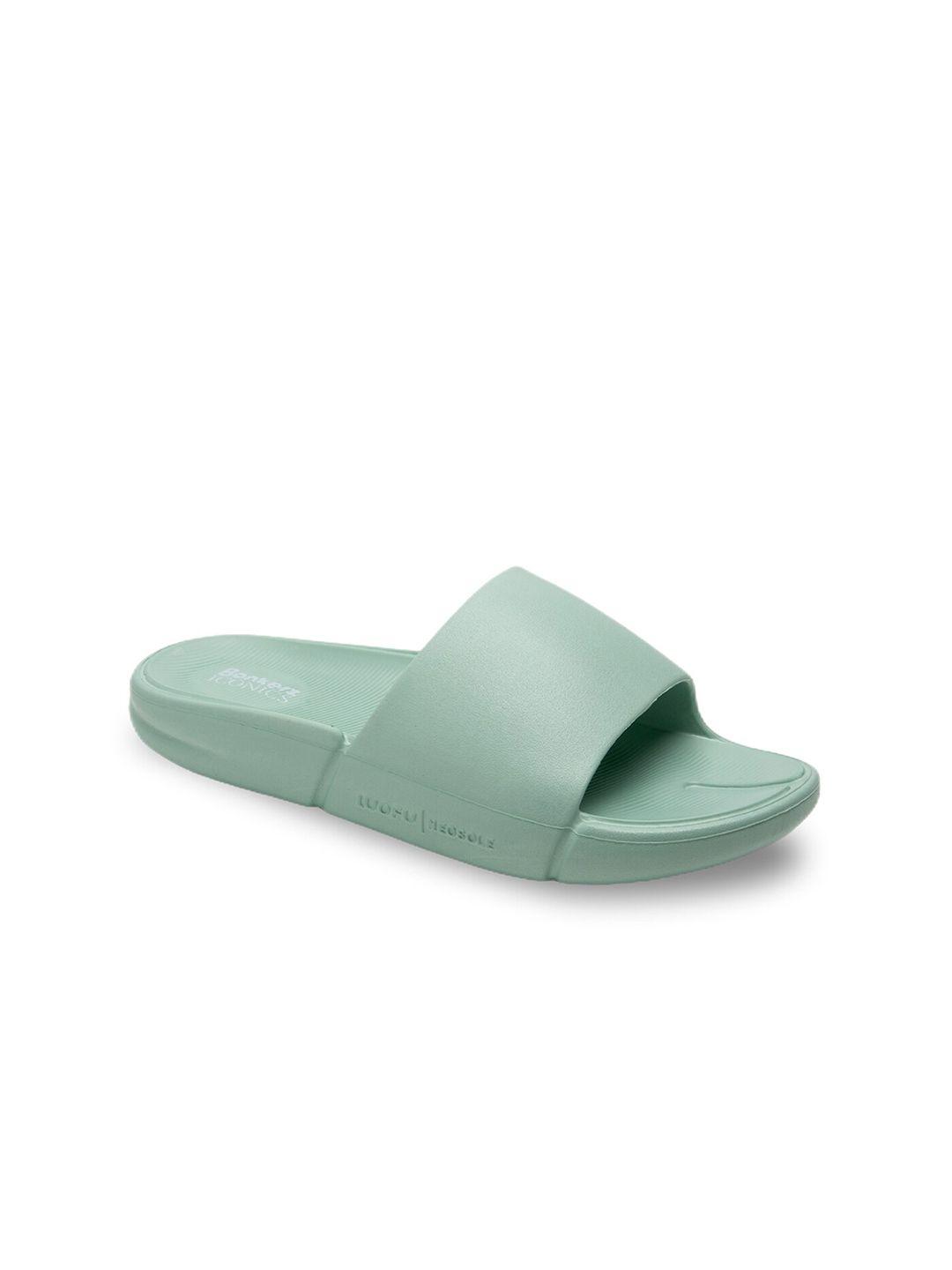 bonkerz women green croslite sliders