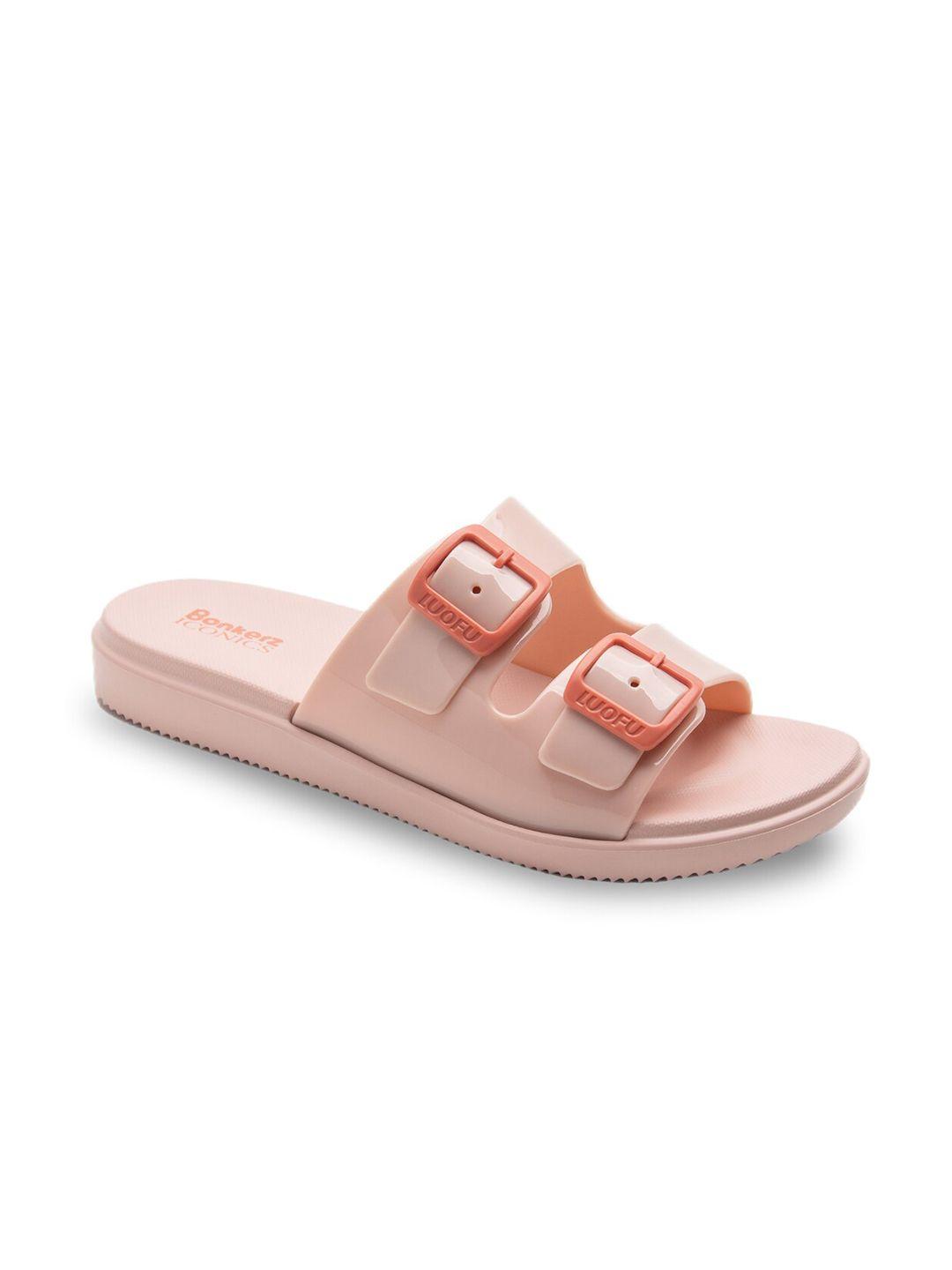 bonkerz women rose croslite sliders