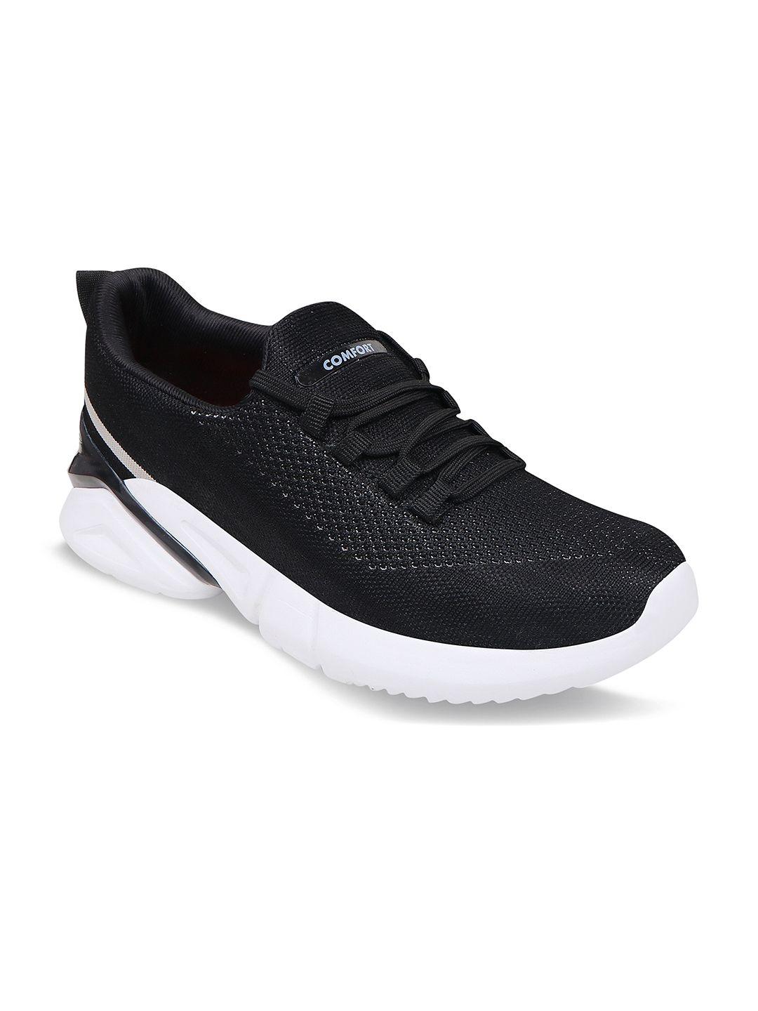 unistar men black mesh perfectly stylish and comfortable tennis shoes