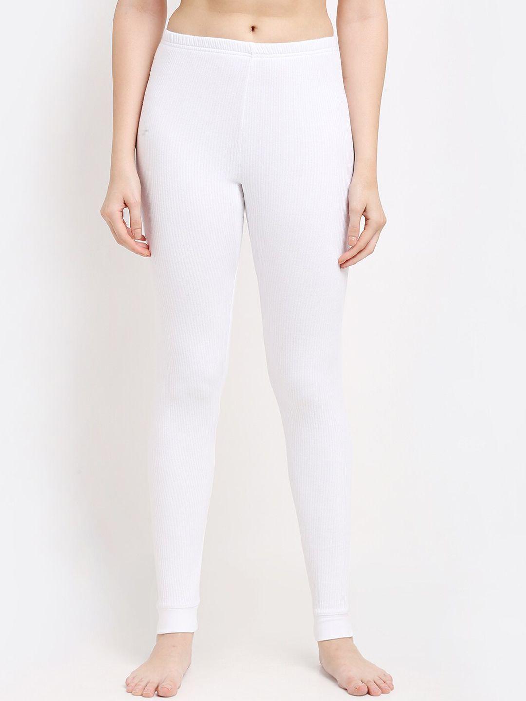 aerowarm women white solid thermal bottom