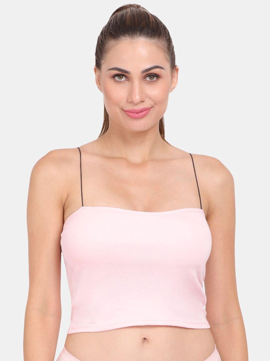 amour secret pink lightly padded camisole bra