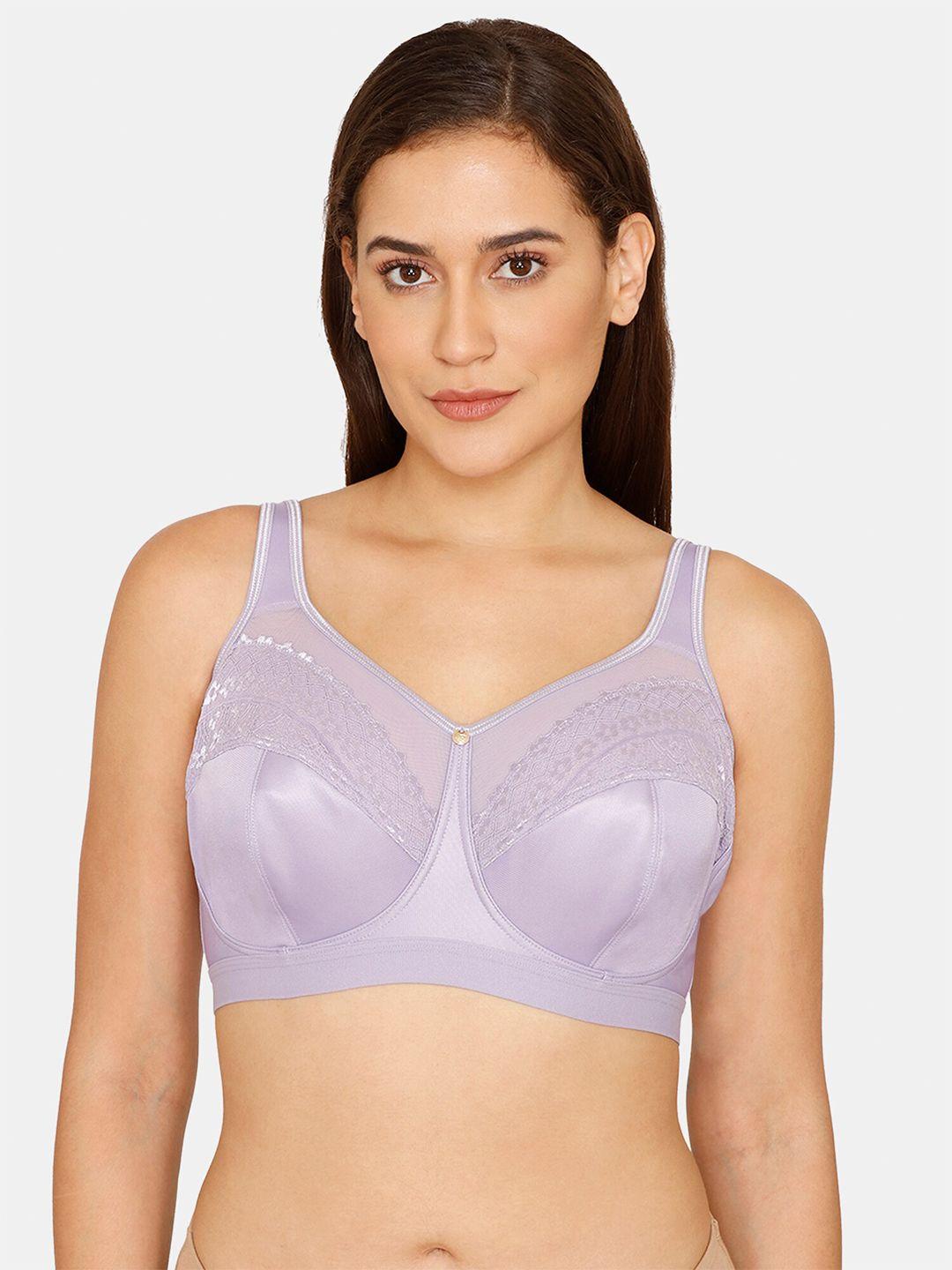 zivame purple floral everyday bra zi119gfashepurp