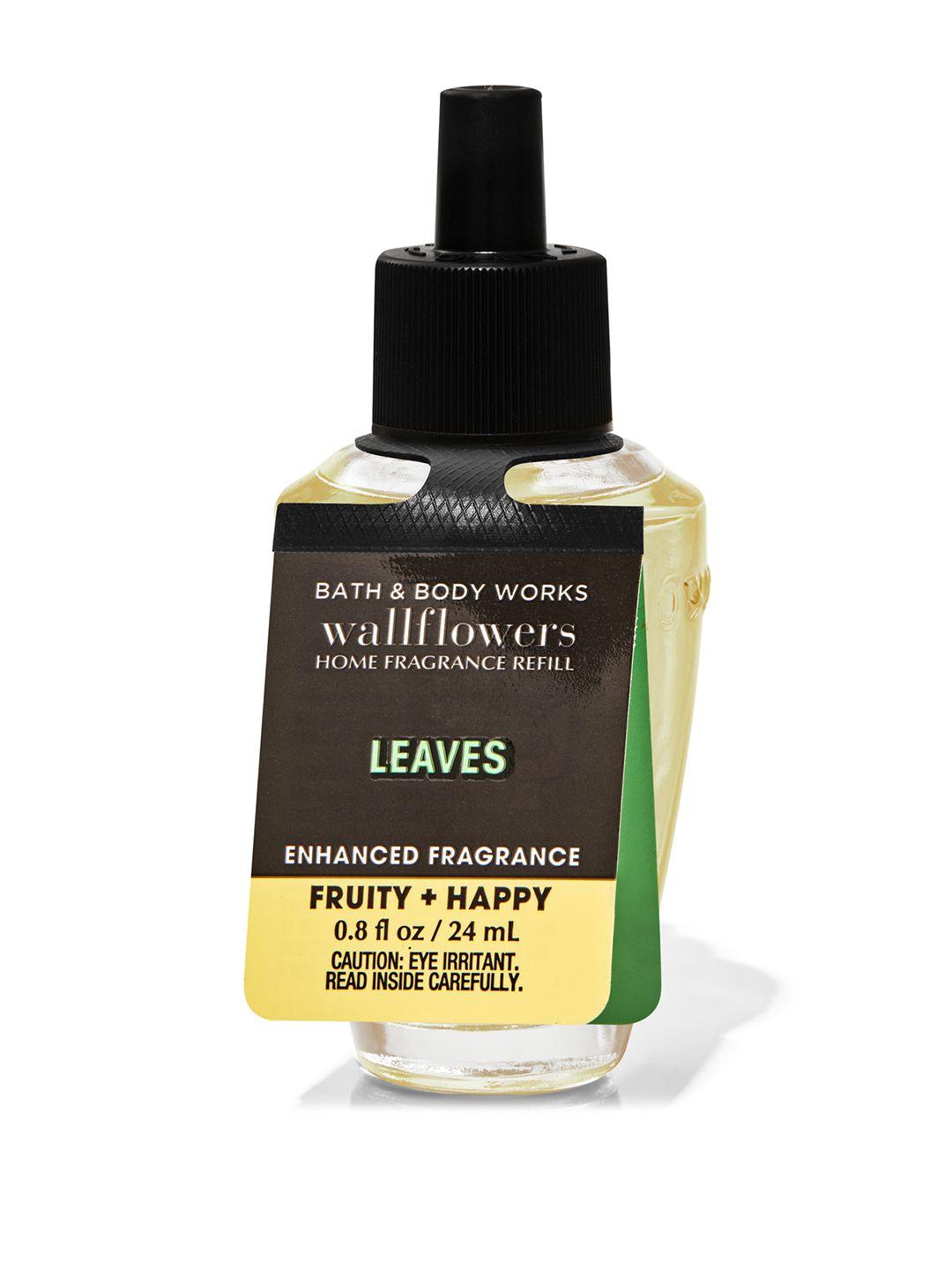 bath & body works leaves wallflowers fragrance refill - 24 ml