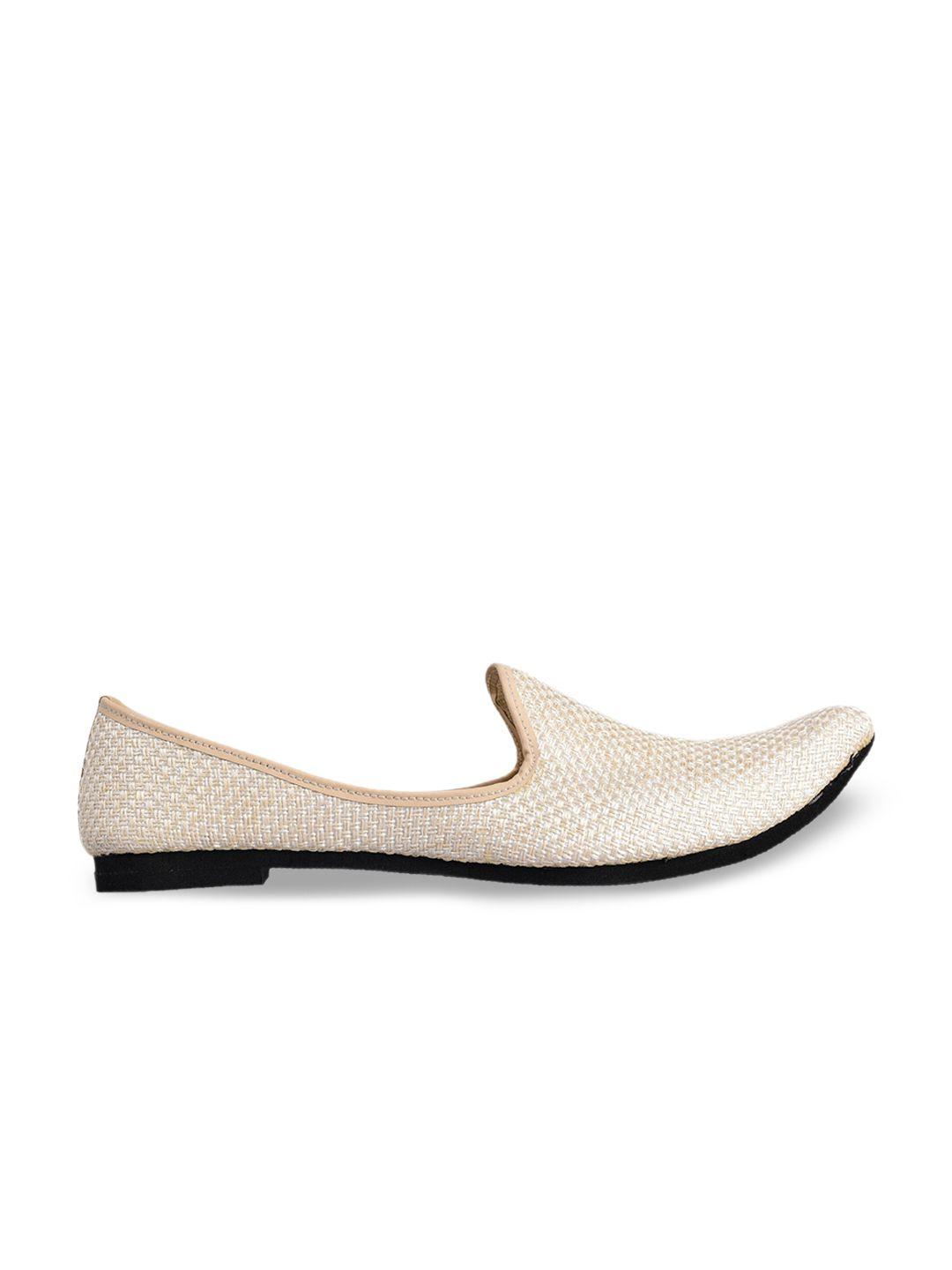 aristitch men off white textured mojaris