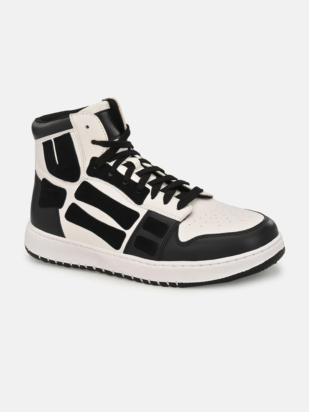 big fox men black colourblocked sneakers