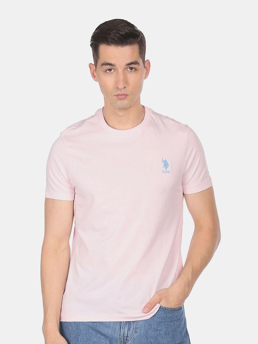 u s polo assn men round neck cotton t-shirt