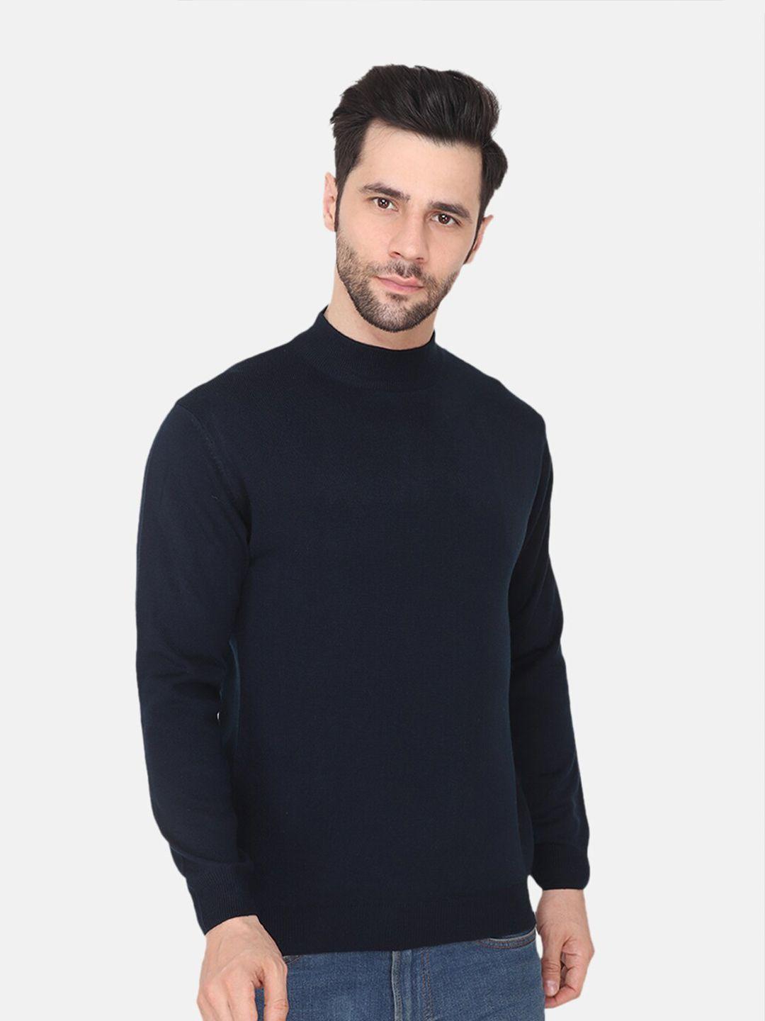 albion men navy blue pullover