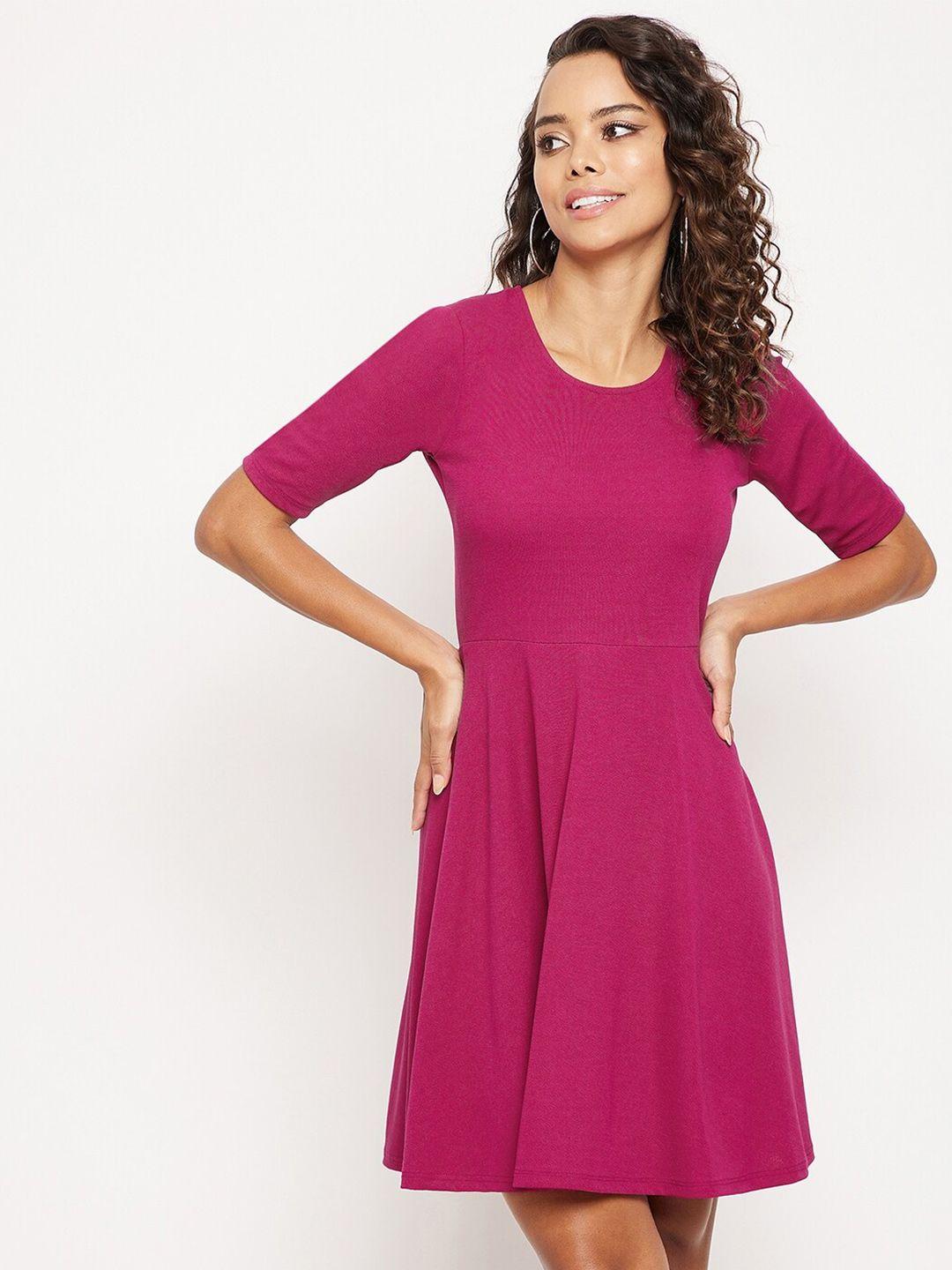 uptownie lite women fuchsia dress