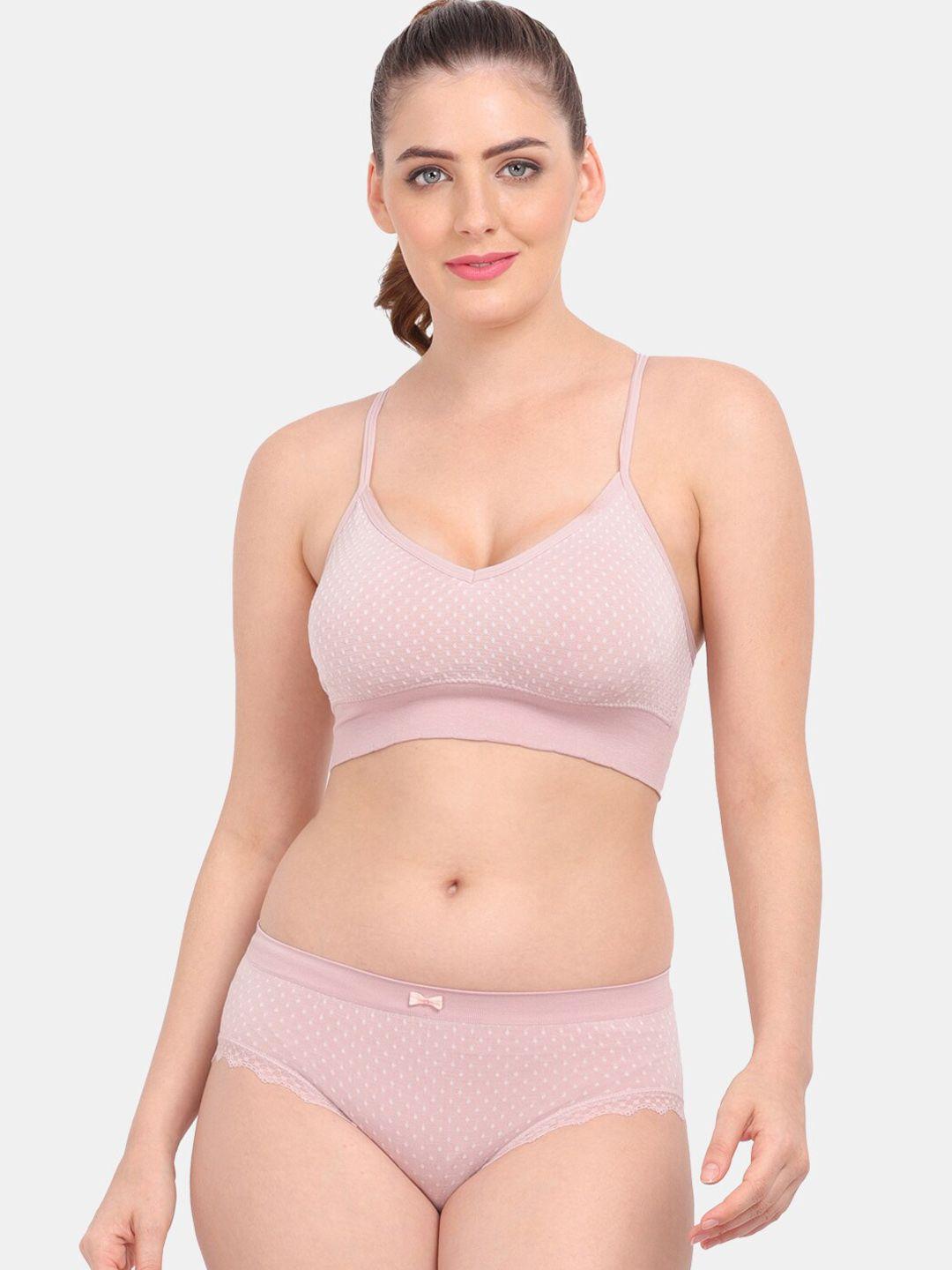 amour secret women pink solid lingerie