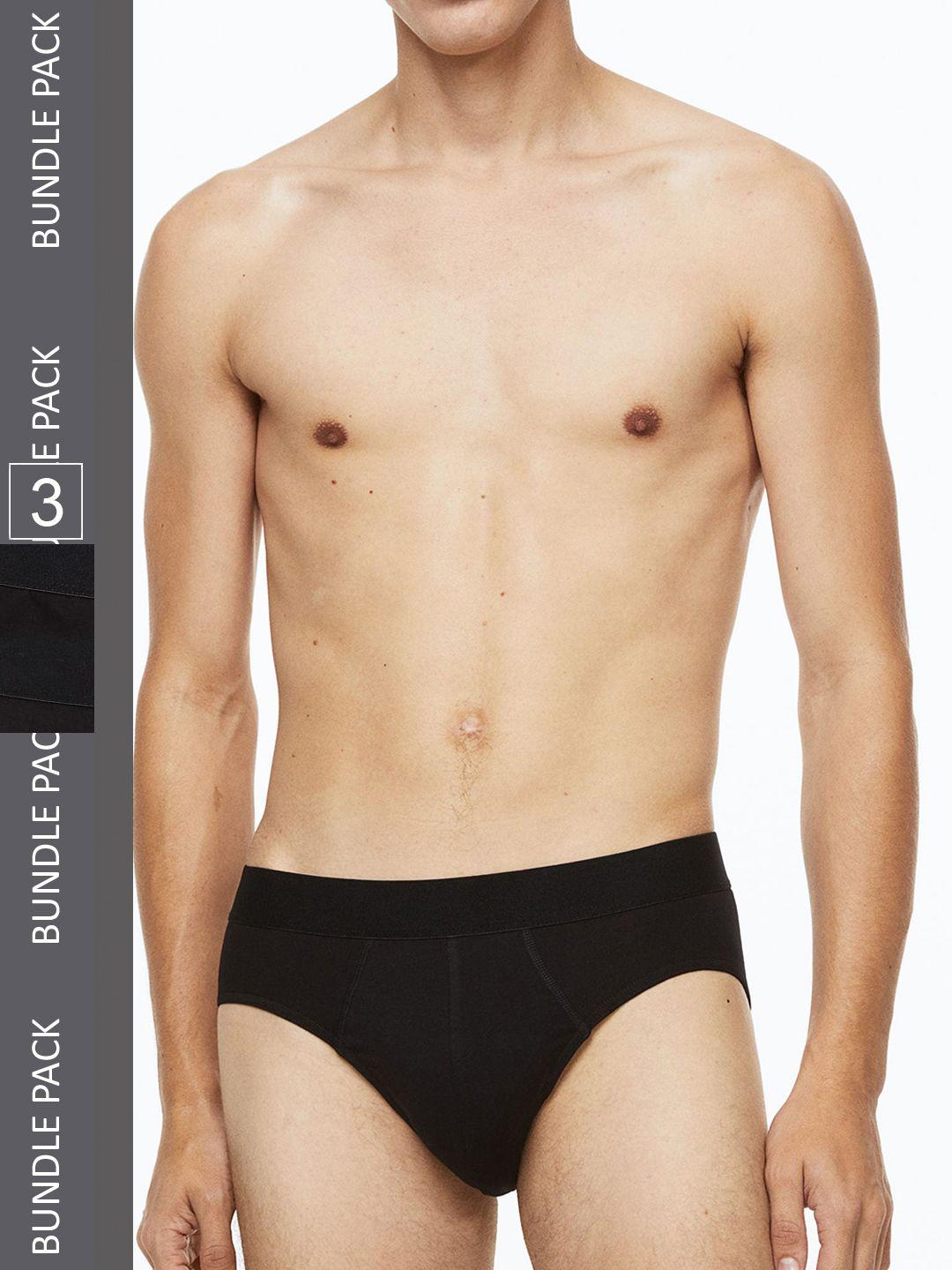 h&m men 3-pack cotton briefs