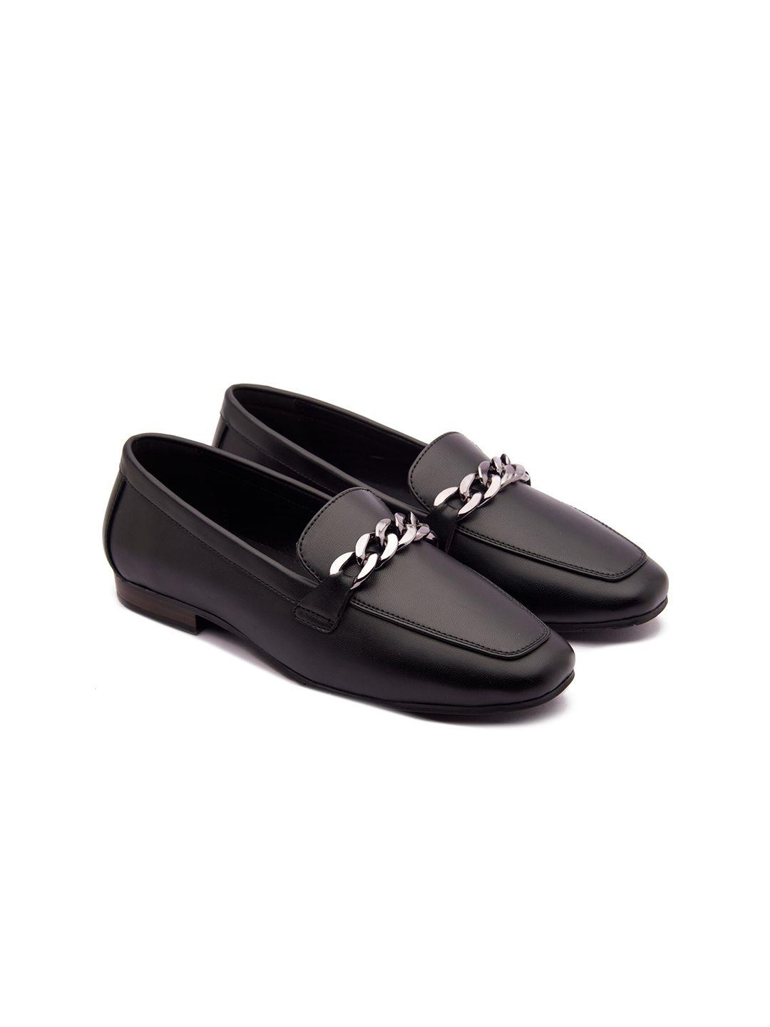 michael angelo women black loafers