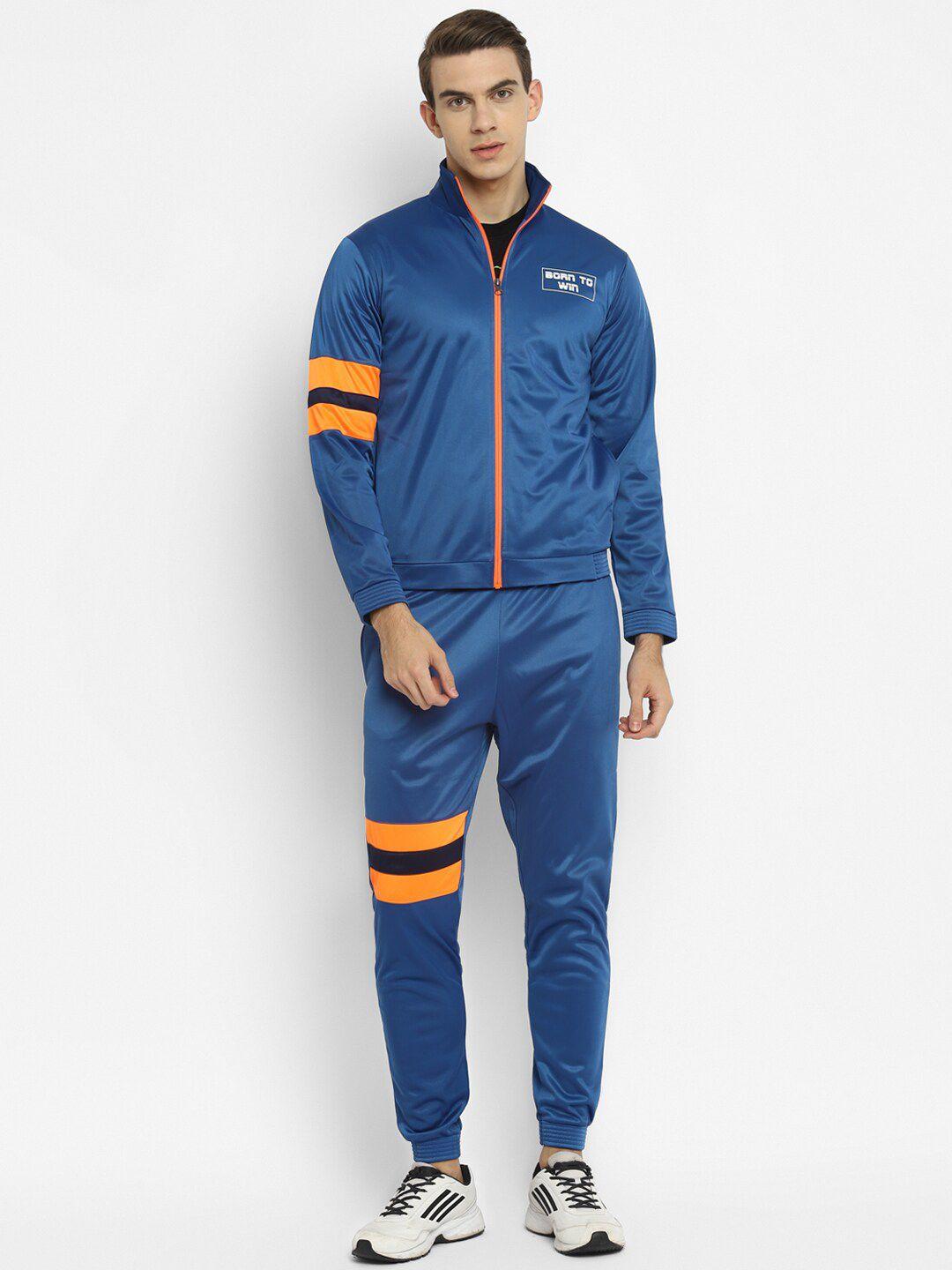 yuuki men blue tracksuits