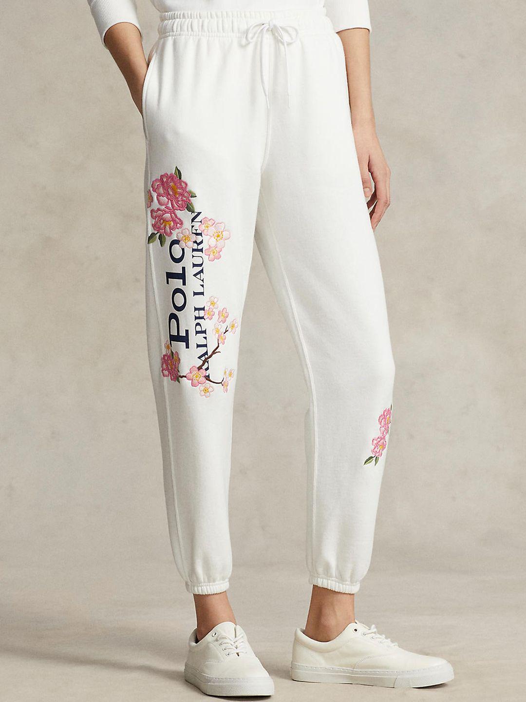 polo ralph lauren women floral printed joggers