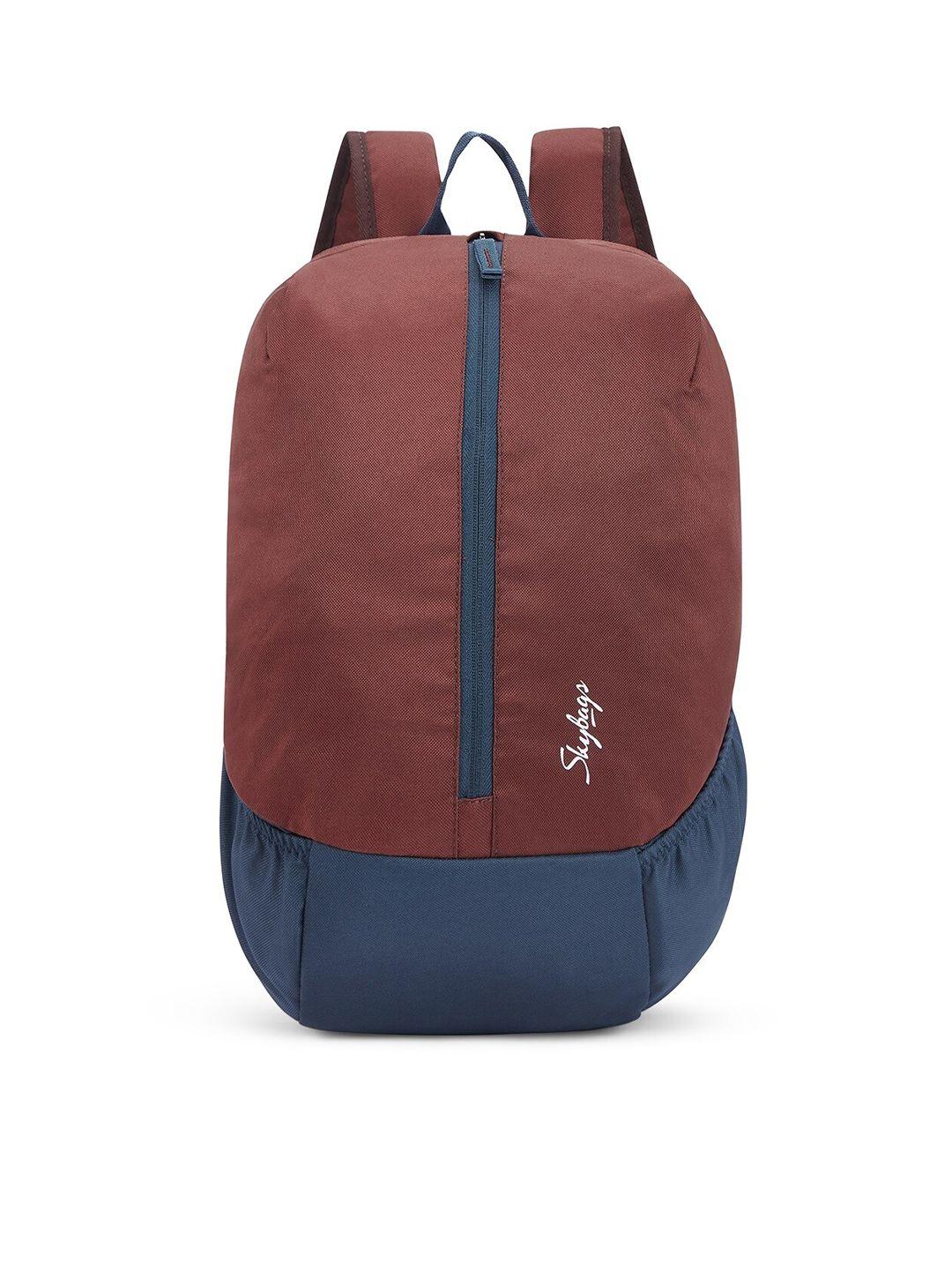 skybags colourblocked backpack