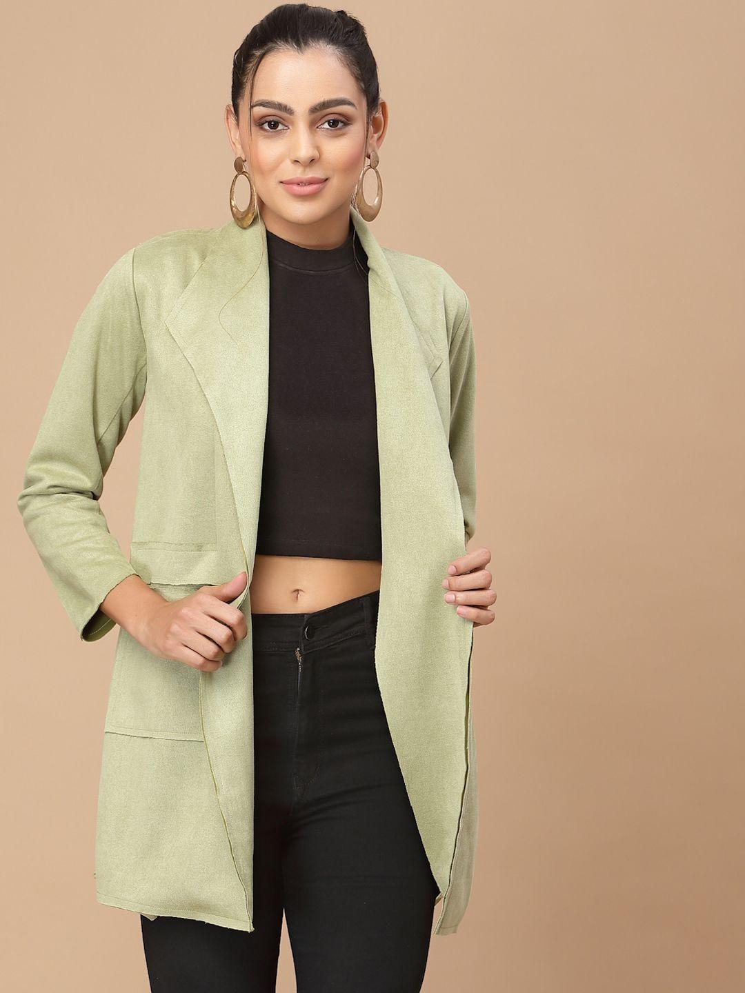 house of kkarma women  longline open front jacket