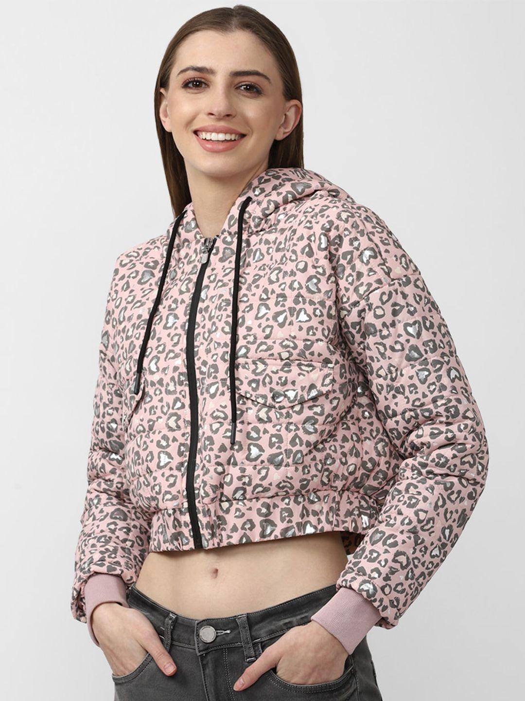 forever 21 women crop bomber jacket