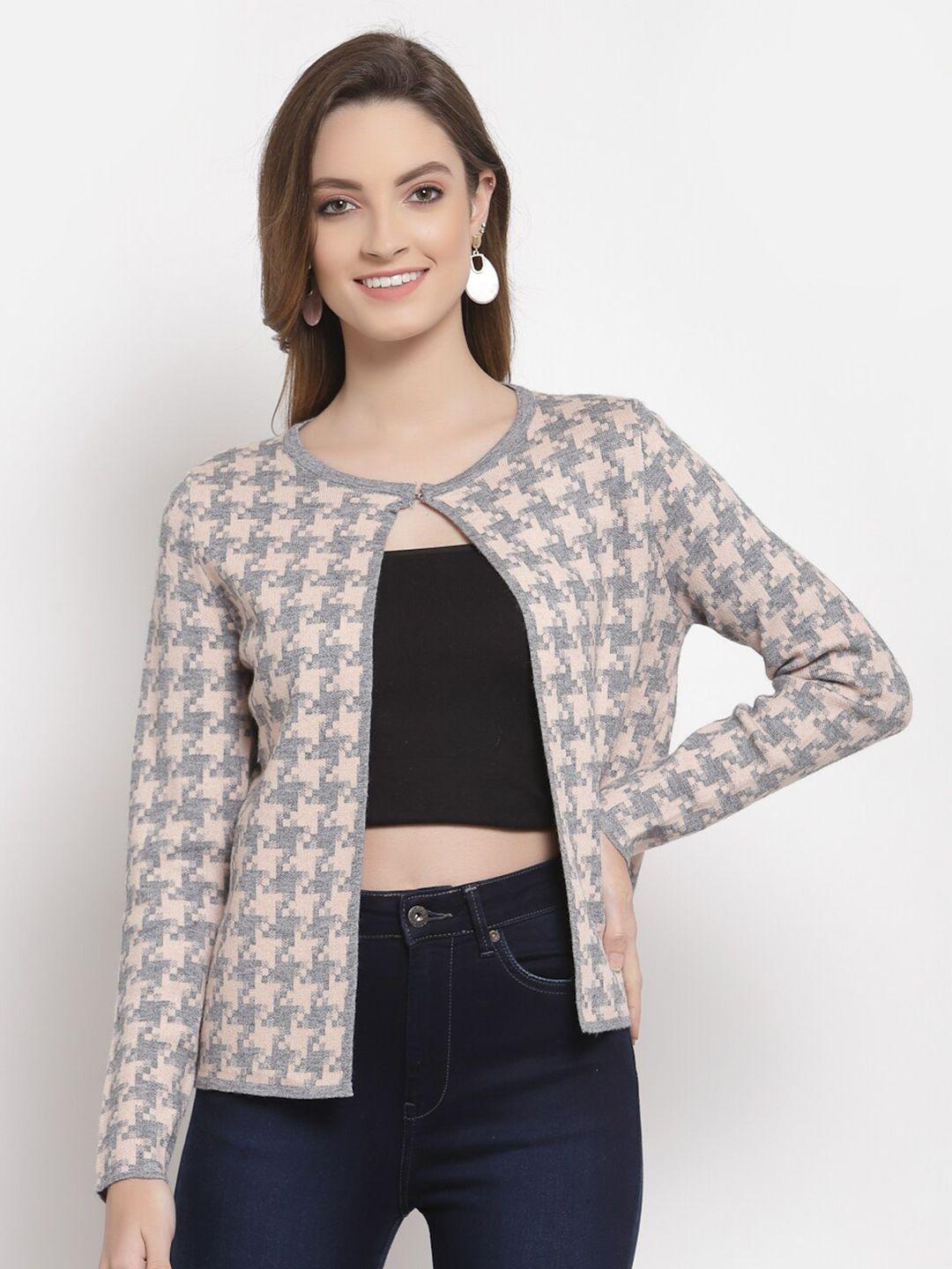 mafadeny women peach-coloured shrug