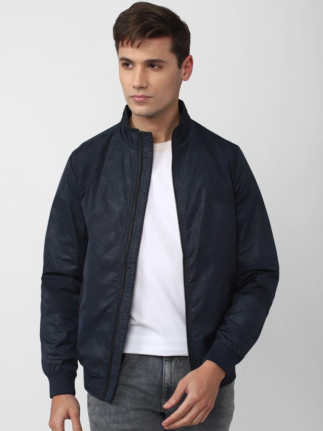 v dot men solid bomber jacket