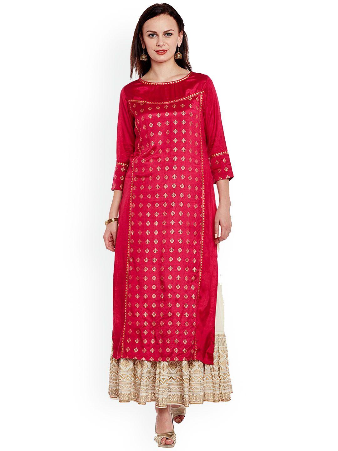 ksut women ethnic motifs printed kurta