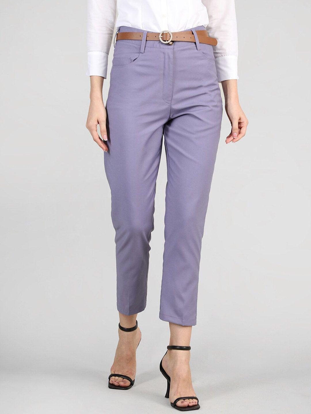 dlanxa women lavender trousers