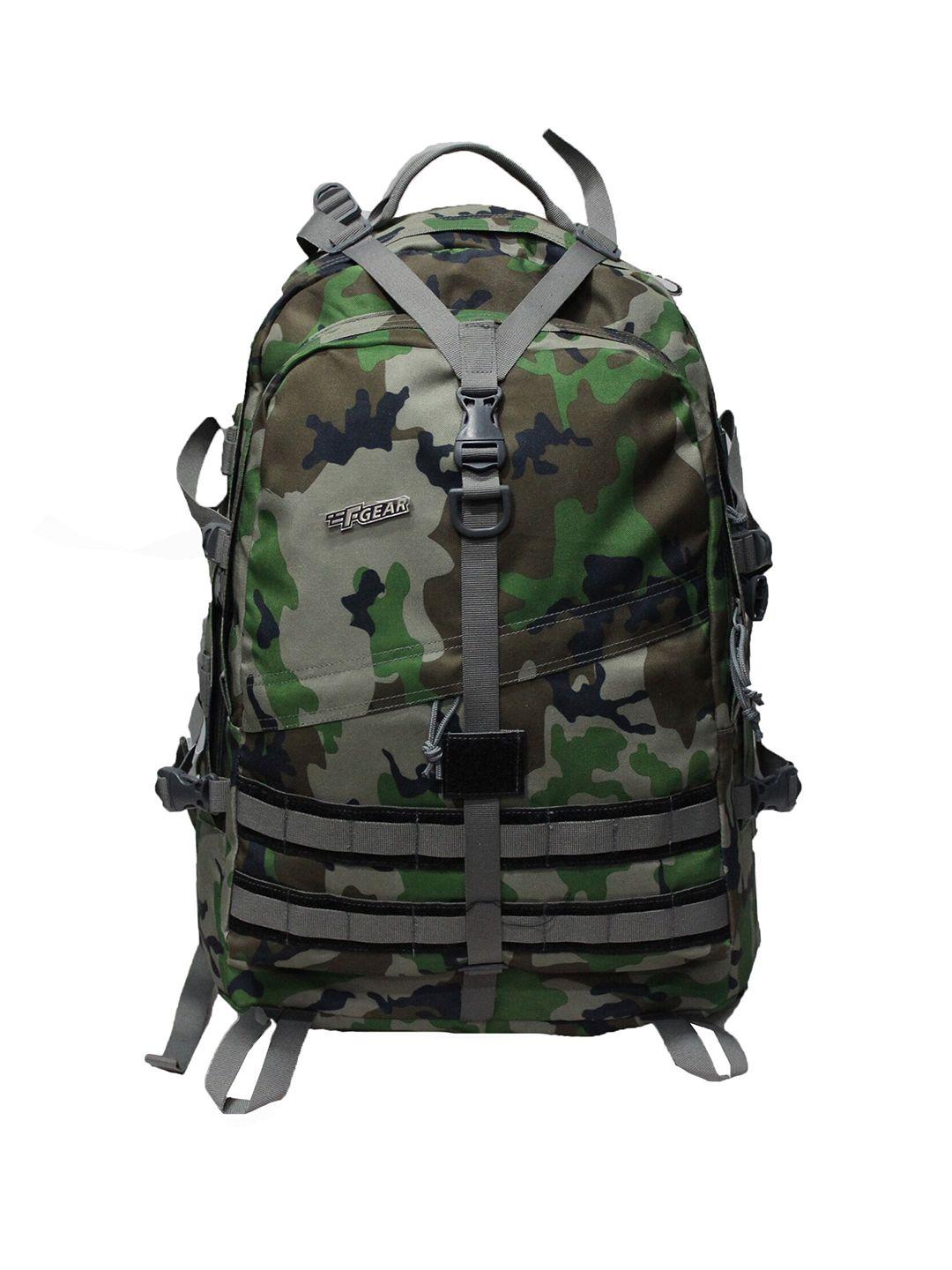 f gear unisex green & grey camouflage backpack