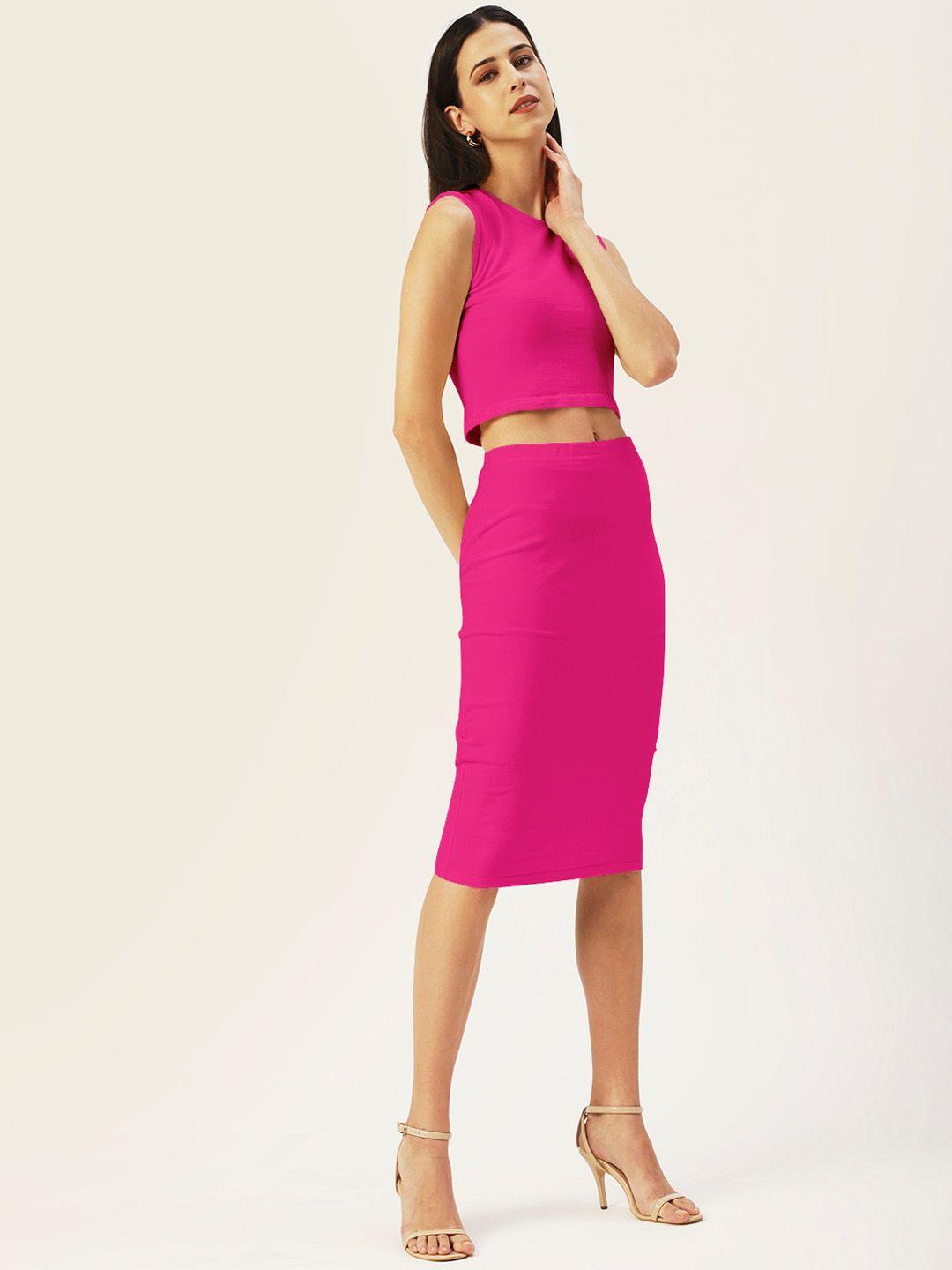 dressberry women knitted pencil skirt