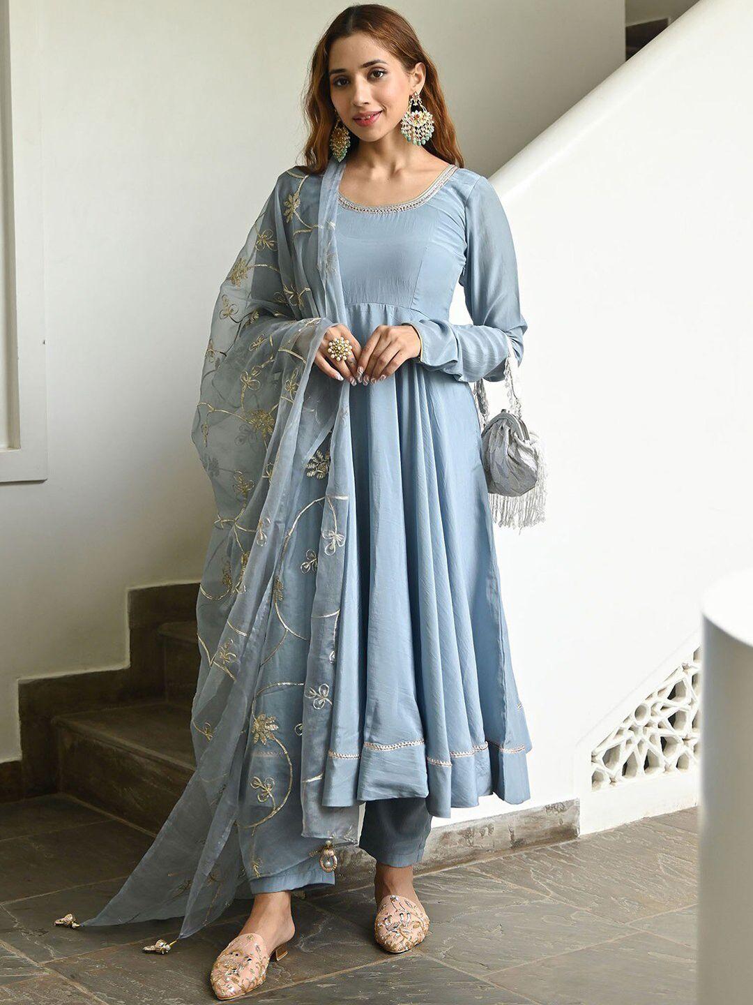 lavanya the label kurta with trousers & dupatta