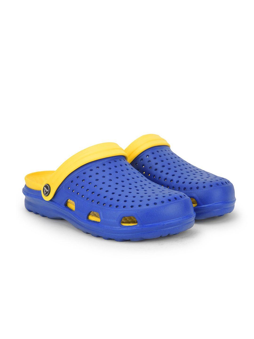 aqualite men blue clogs sandals