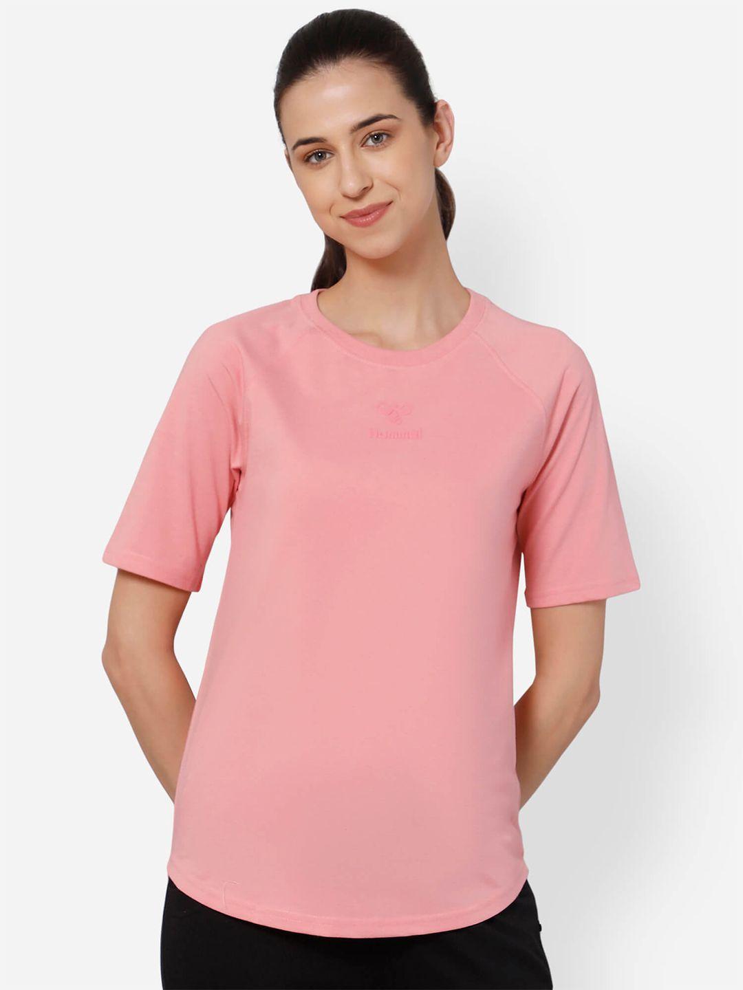 hummel women round neck t-shirt