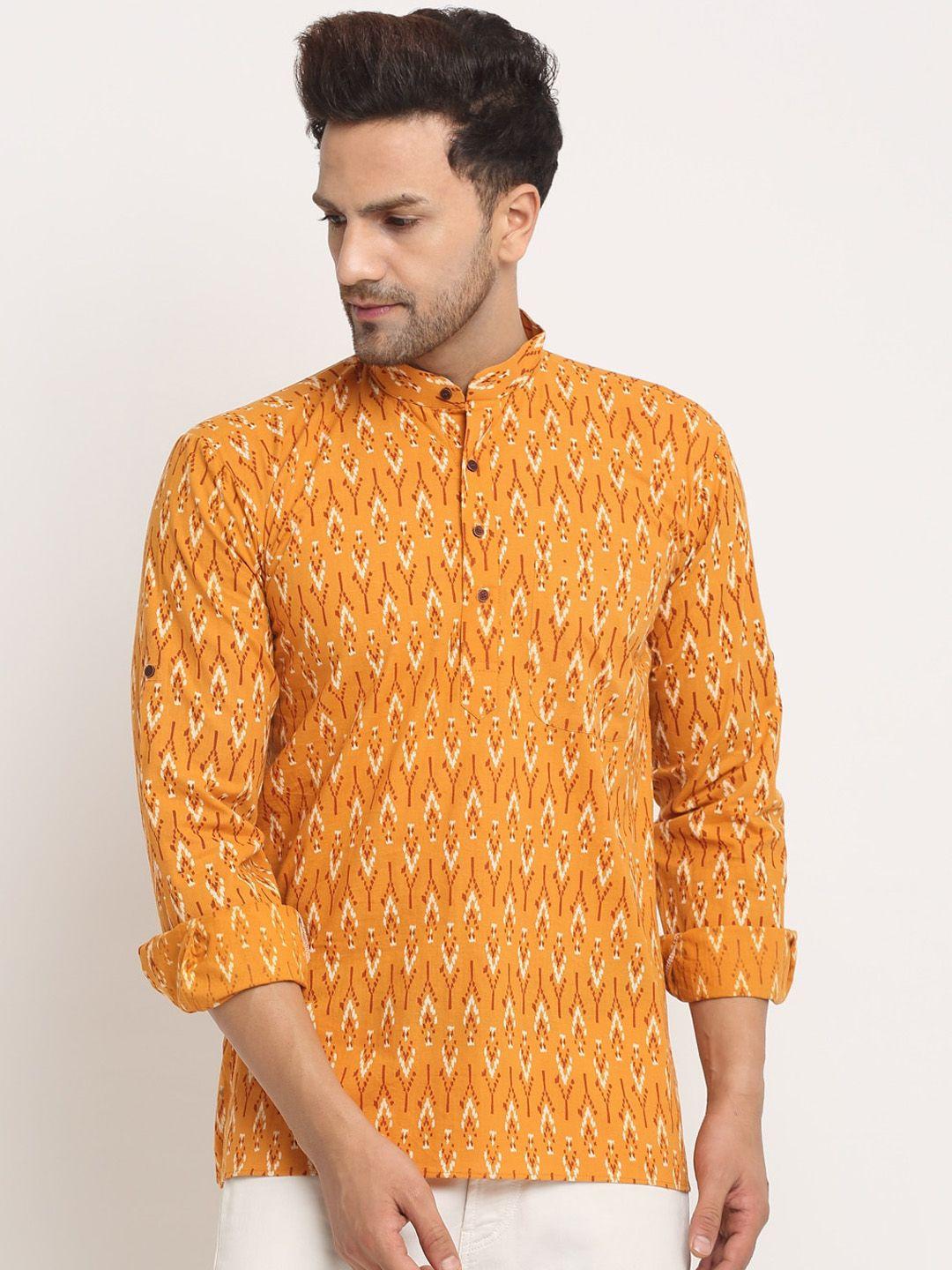 kraft india men printed cottonkurta