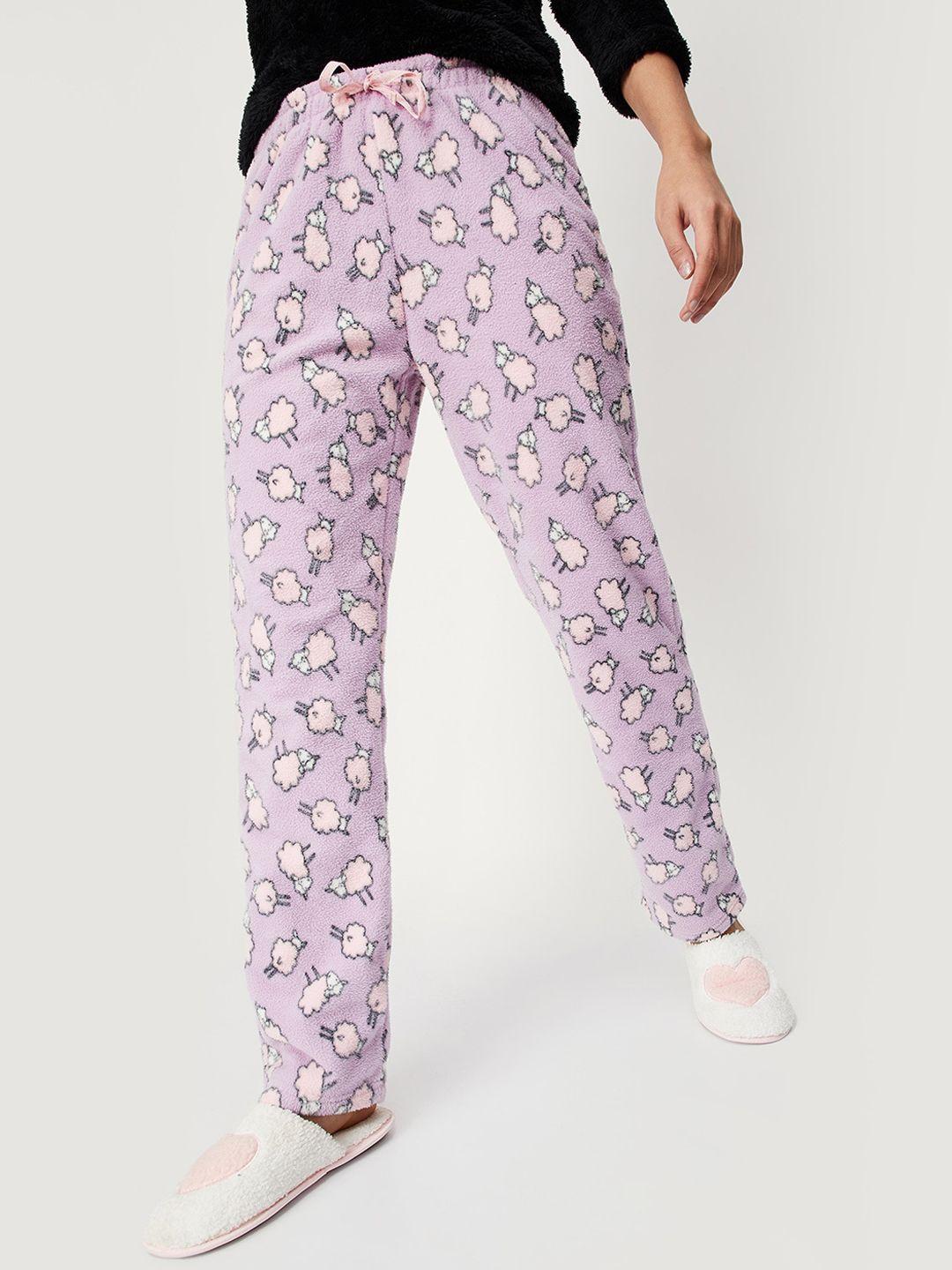 max women printed lounge pants